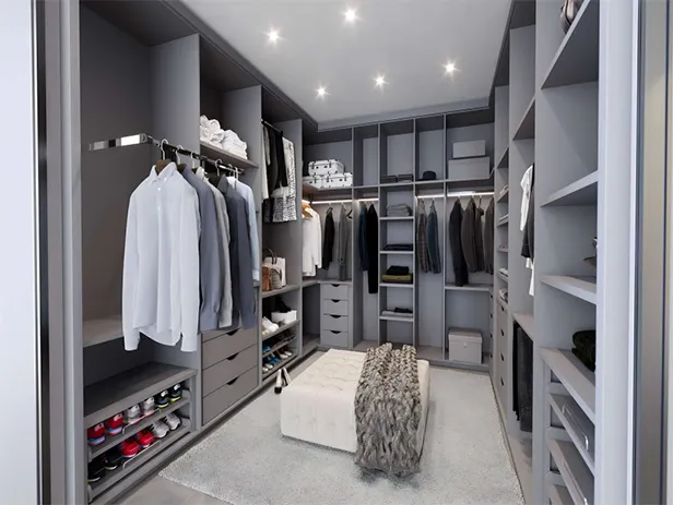 Montagem de Closet na Casa Verde